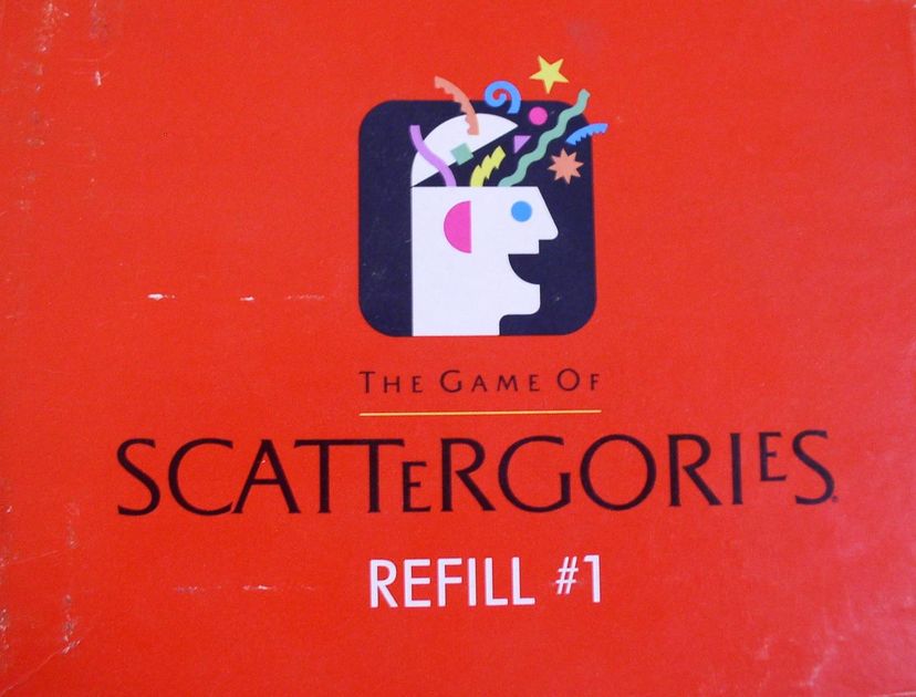 Scattergories Game Replacement Parts Timer and Die 