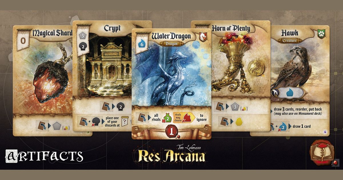 Res Arcana first Impressions Ludi Tabularium BoardGameGeek