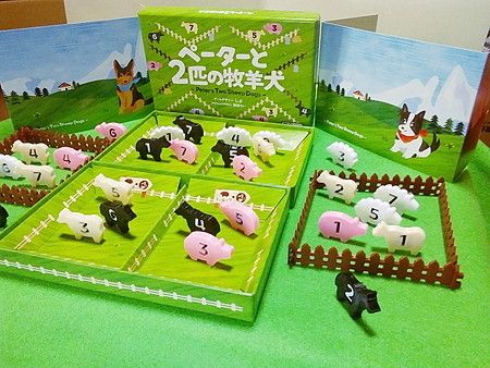 Japanese Game Round-up: Two from OKAZU, A Menu from a Board Game Café, and Animalistic Trick-Taking for Two