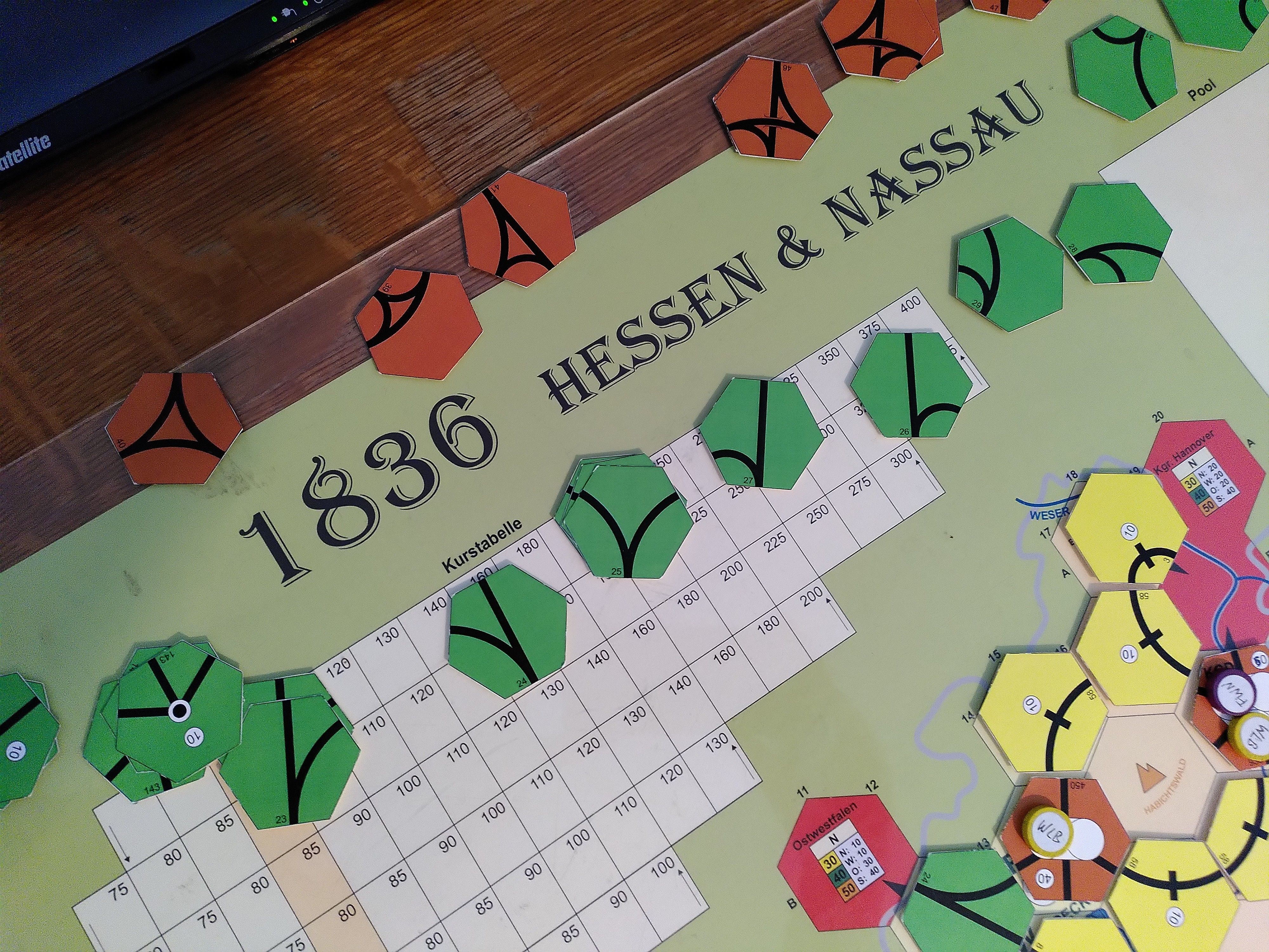 1836 Hessen and Nassau doboz
