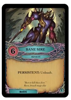 Aeon's End: Bane Sire Promo Card