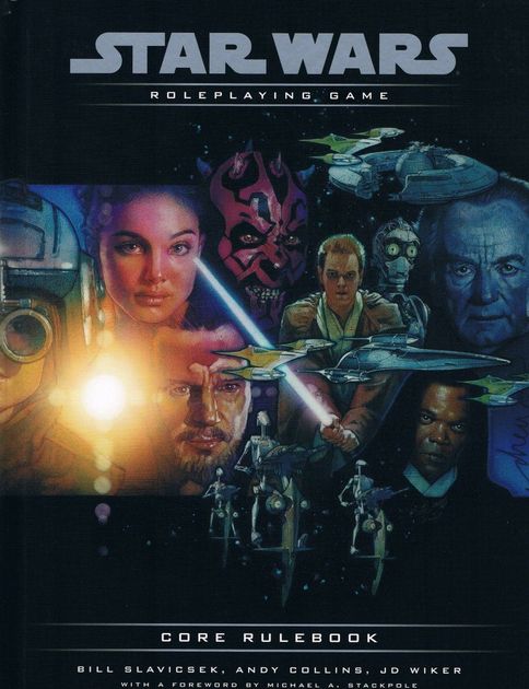 Star Wars Roleplaying Game Core Rulebook Rpg Item Rpggeek