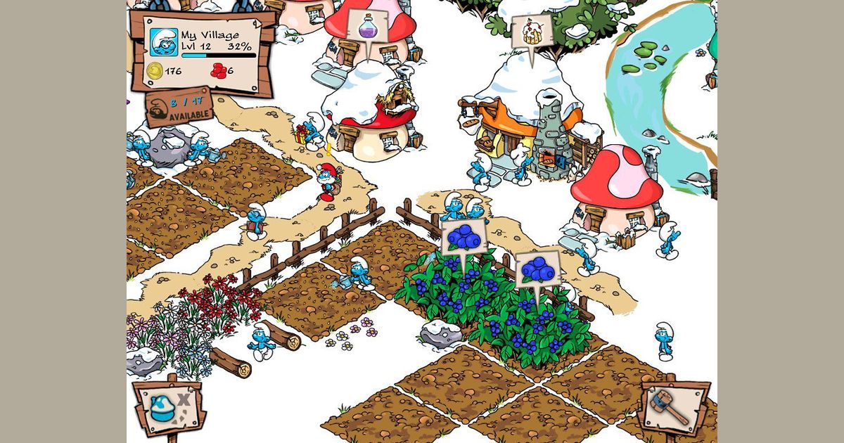 The Smurfs Village | Image | BoardGameGeek The Smurfs Village