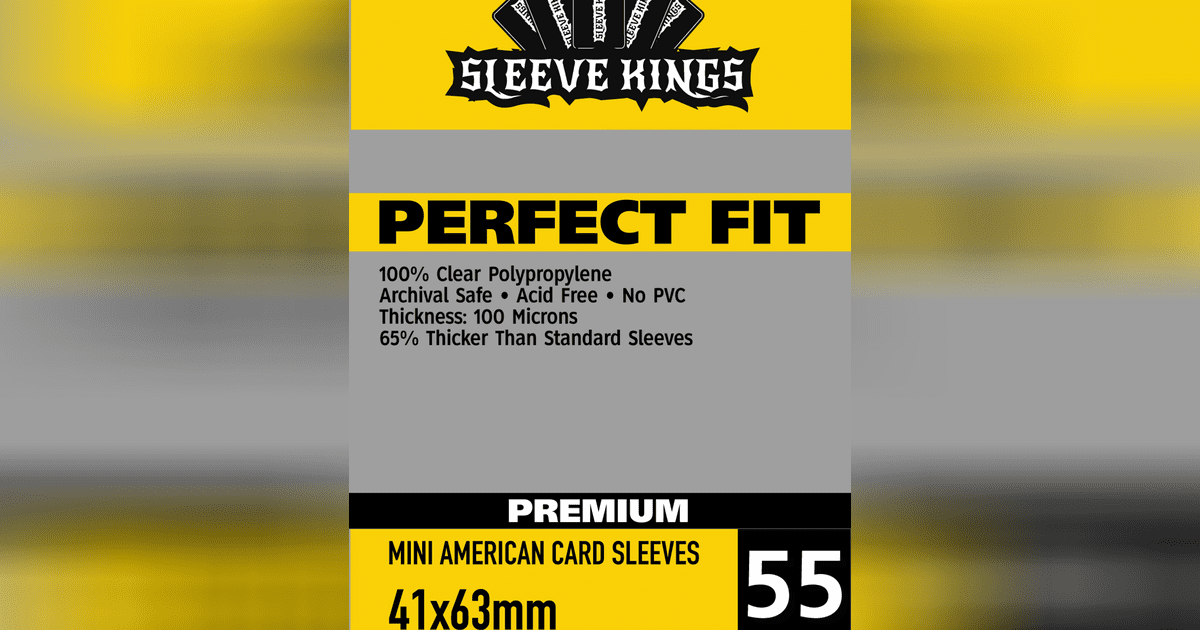 american mini card sleeves Dragon Shield protection and smooth shuffling Mini American Sized Board Game