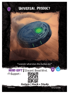 Apocrypha Adventure Card Game: Universal Product Promo Card