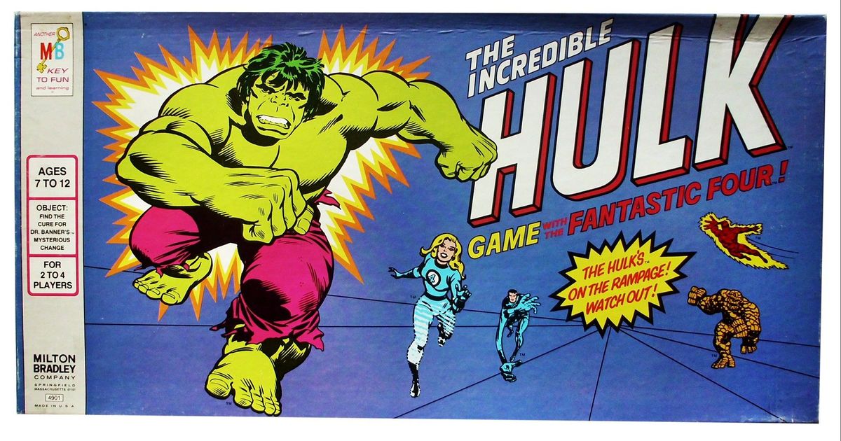 The Incredible Hulk with the Fantastic Four! | Board Game 