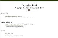 Issue: The Guild Companion (Nov 2018)