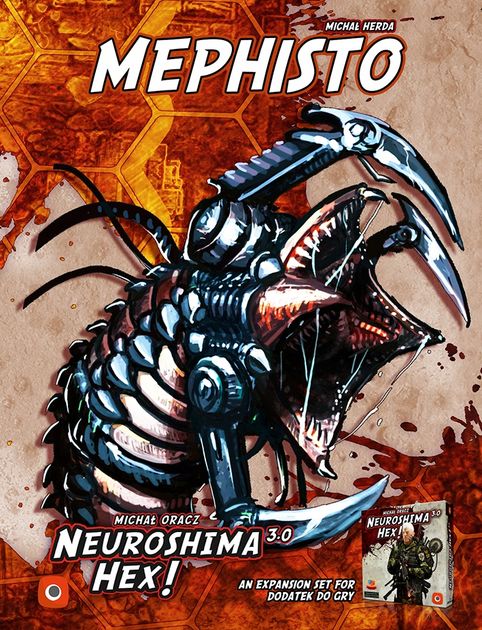 Neuroshima Hex 3.0 Mephisto Board Game Portal Games 0132PLG 