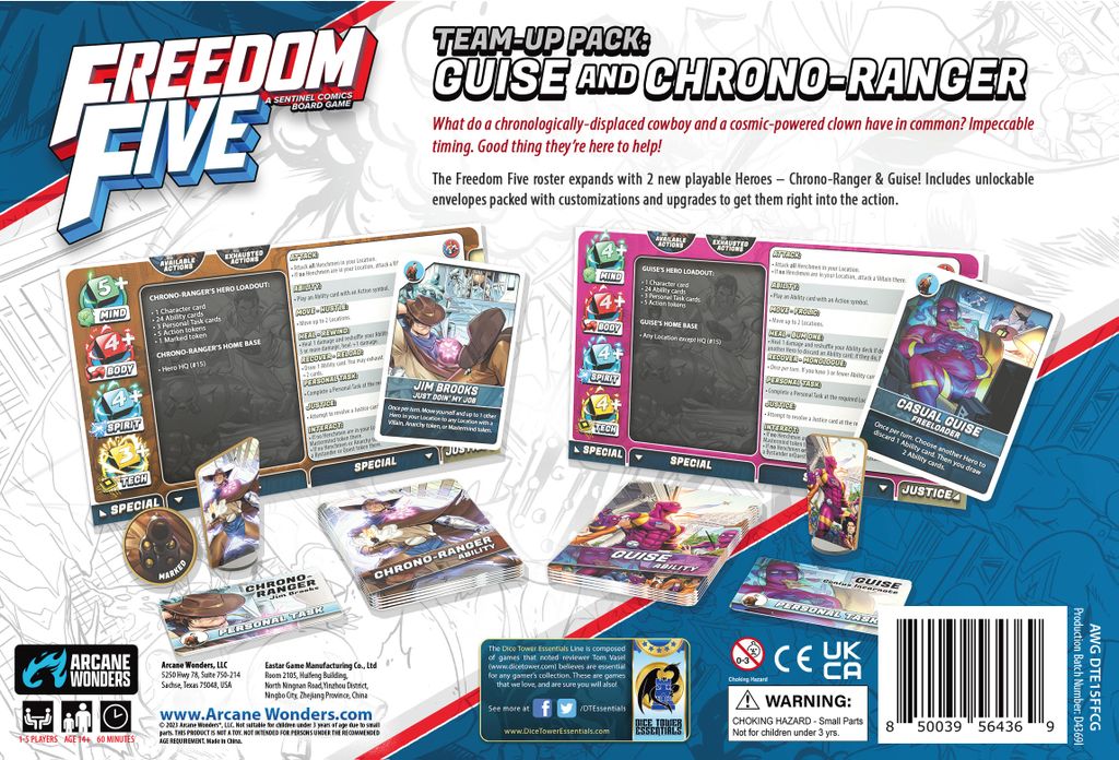 Illustration 2 de Freedom Five: A Sentinel Comics Board Game