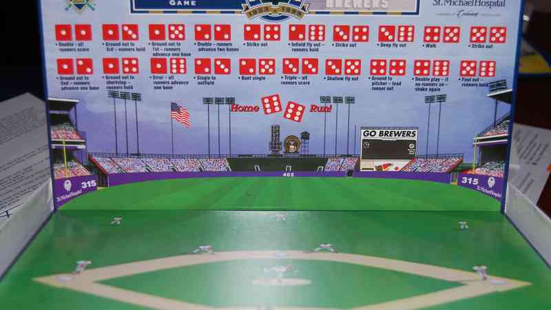 County Stadium Pro Baseball Game