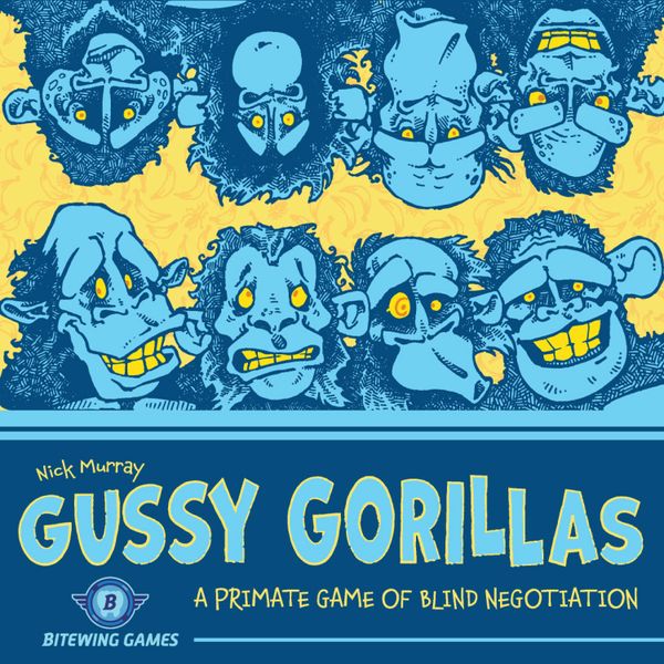 Gussy Gorillas Official Box Cover