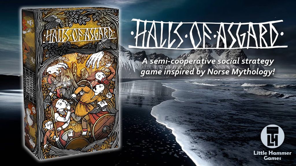Cover art for Halls of Asgard