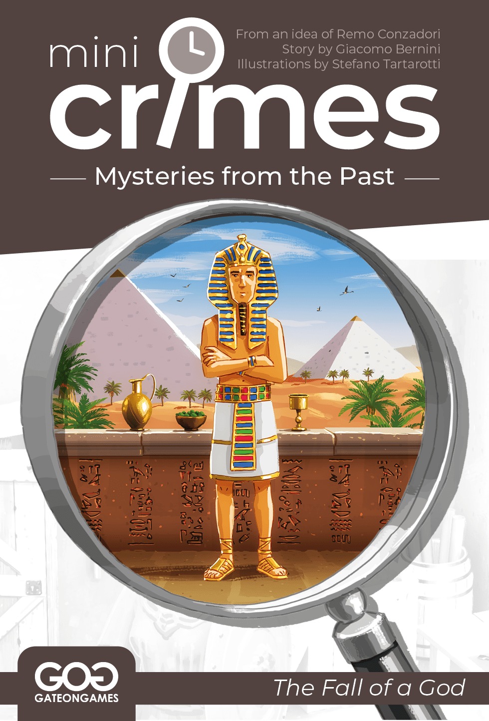 Cover art for Mini Crimes: Mysteries from the Past – The Fall of a God