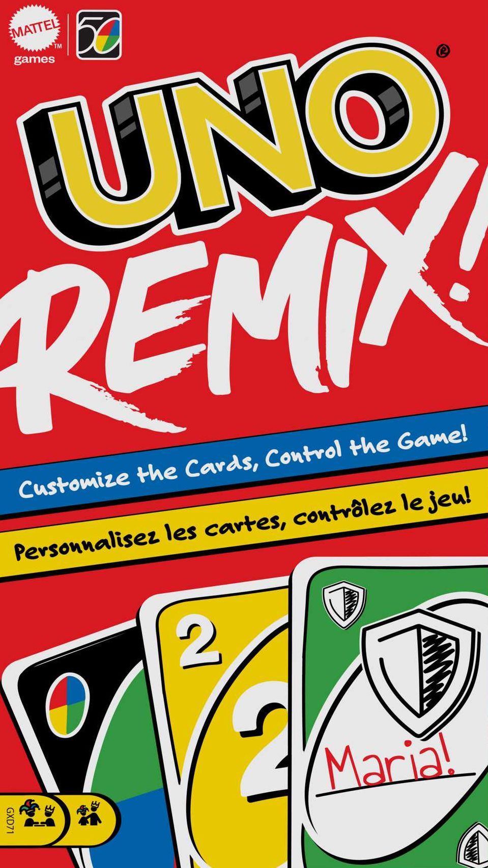 UNO Remix doboz