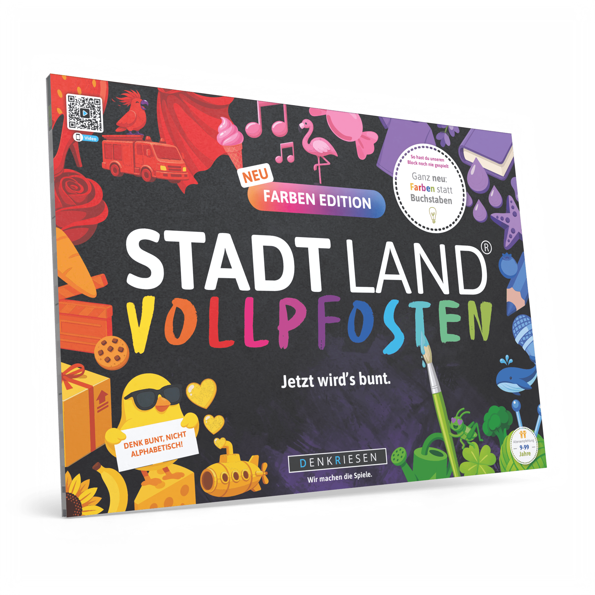 Cover art for Stadt Land Vollpfosten: Farben Edition