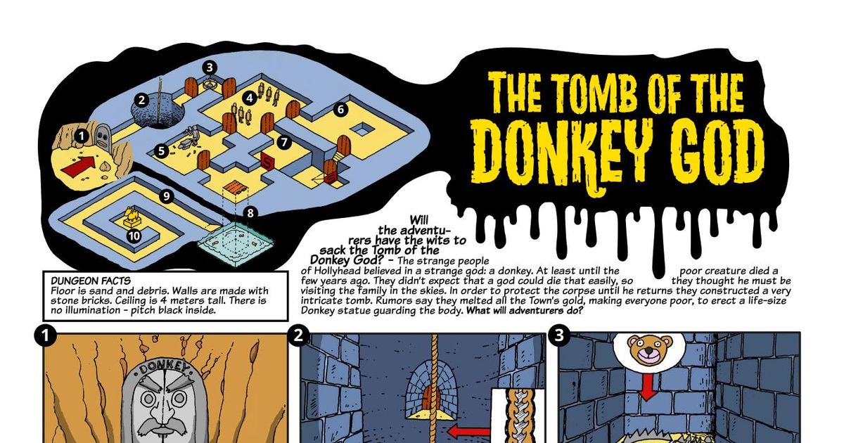 The Tomb of the Donkey God | RPG Item | RPGGeek