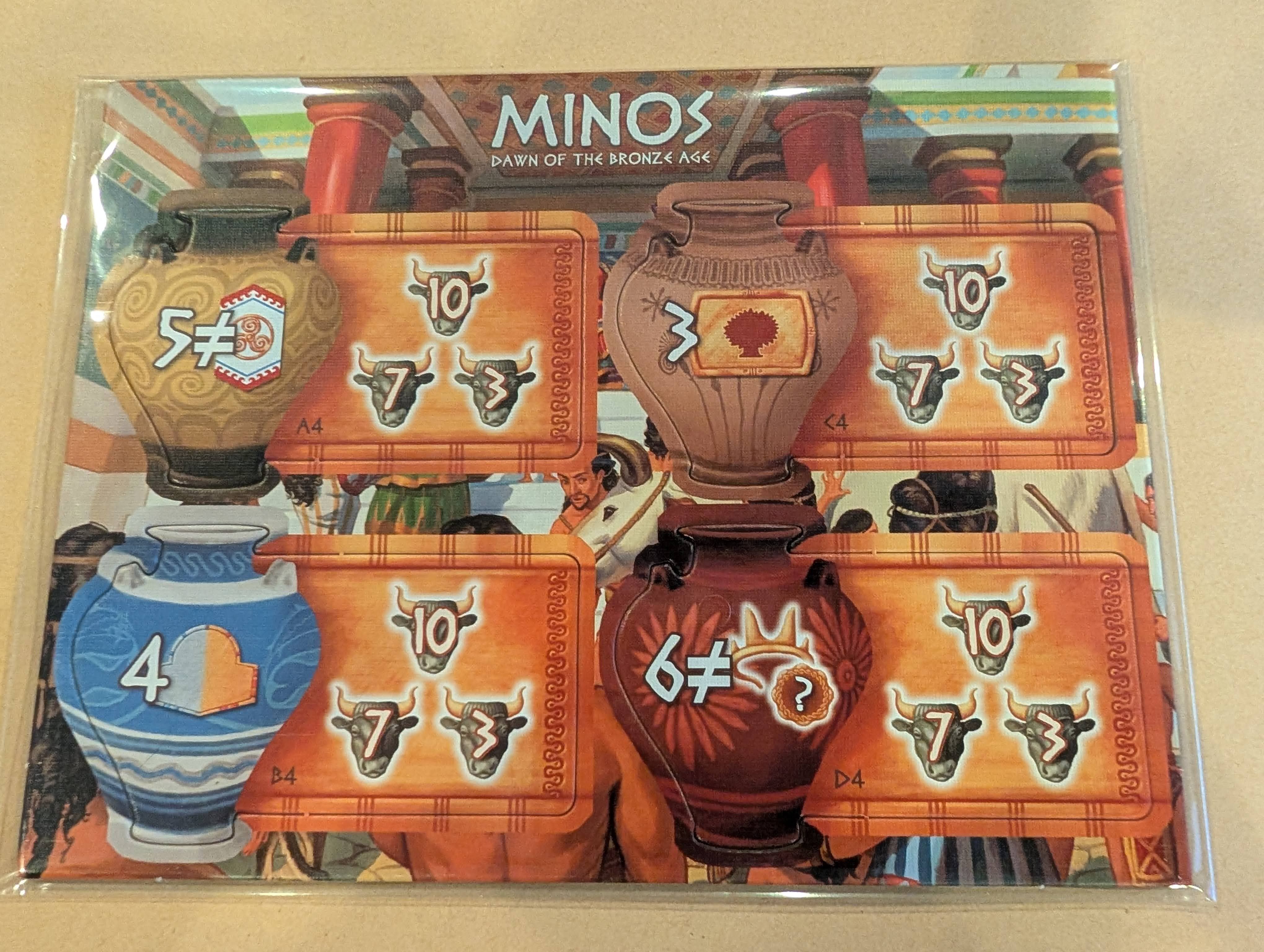 Minos: Dawn of the Bronze Age – New Vase Tiles Promo