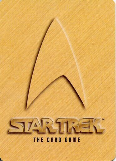 Star TREK "THE CARD GAME" BOOSTER-inglese-TOS the original series 