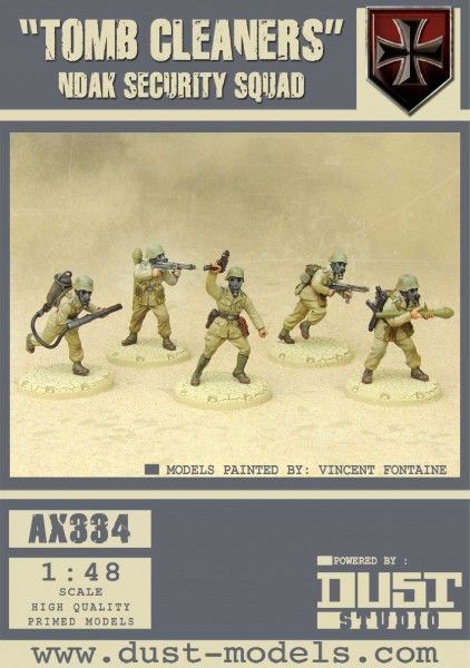 Dust Tactics: NDAK Security Squad – "Tomb Cleaners"
