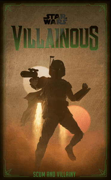 Star Wars Villainous: Scum and Villainy, Ravensburger, 2023 — front cover (image provided by the publisher)