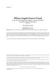 RPG Item: FUR7-06: Where Angels Fear to Tread