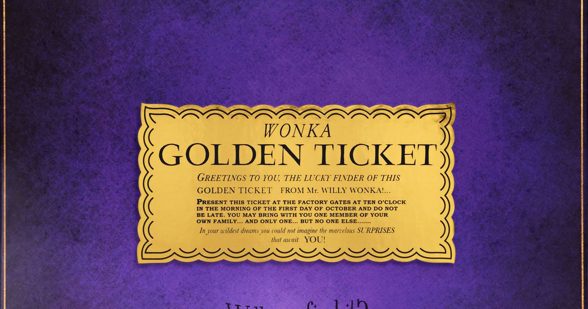 The Golden Ticket Game, Board Game