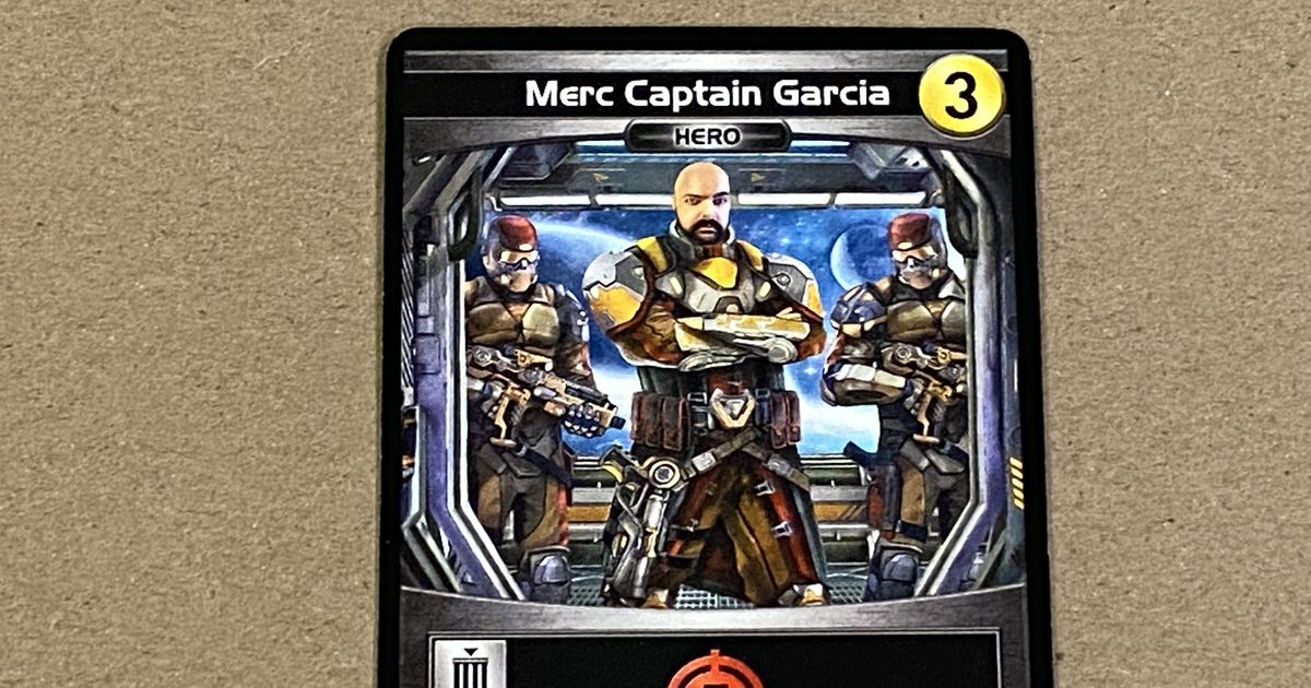 Hero Realms: Captain Koska Promo Card – BoardGameGeek Store