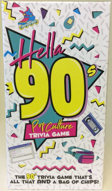 Hella 90s Pop Culture Trivia Game Board Game Boardgamegeek
