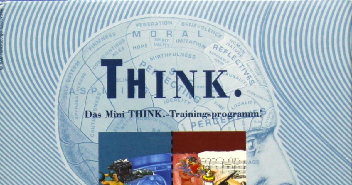 Think: Mini Think Trainingsprogramm | Board Game | BoardGameGeek