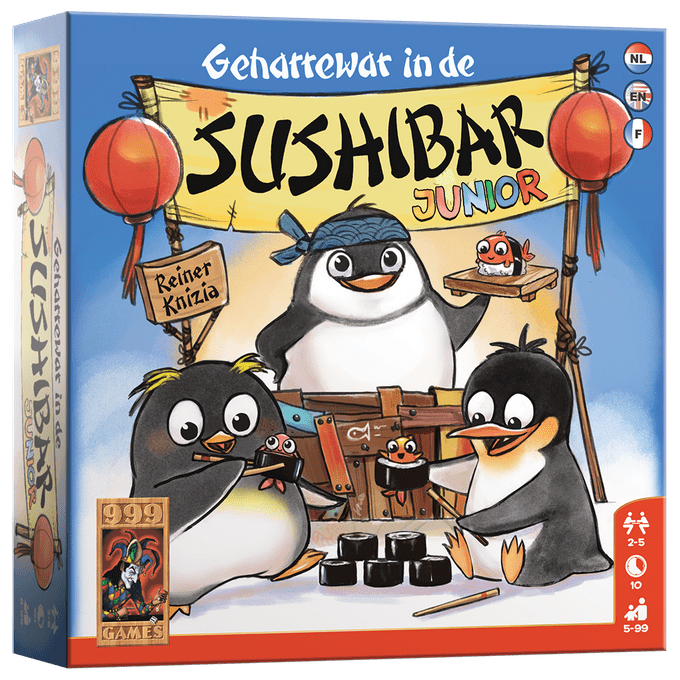 Geharrewar in de Sushibar Junior