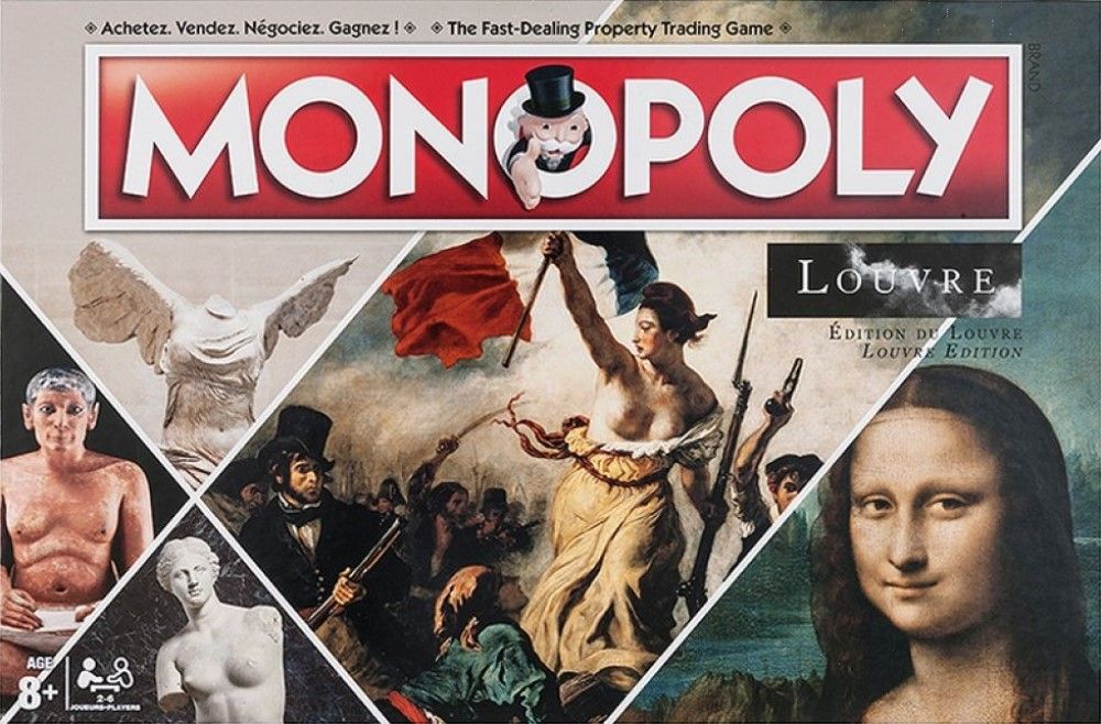 Monopoly: Louvre cover art