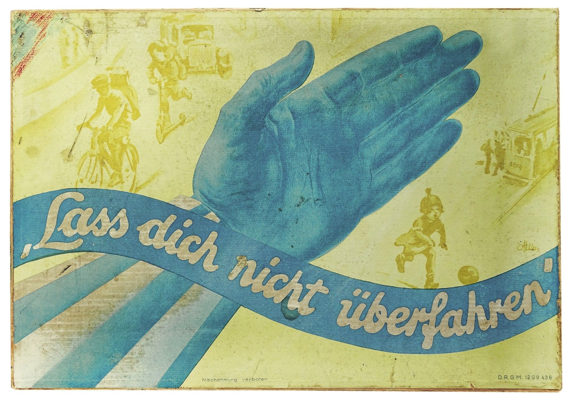 Lass dich nicht überfahren cover art