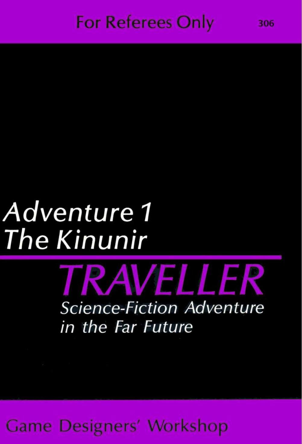 Image - Traveller Adventure 1: Kinunir, cover