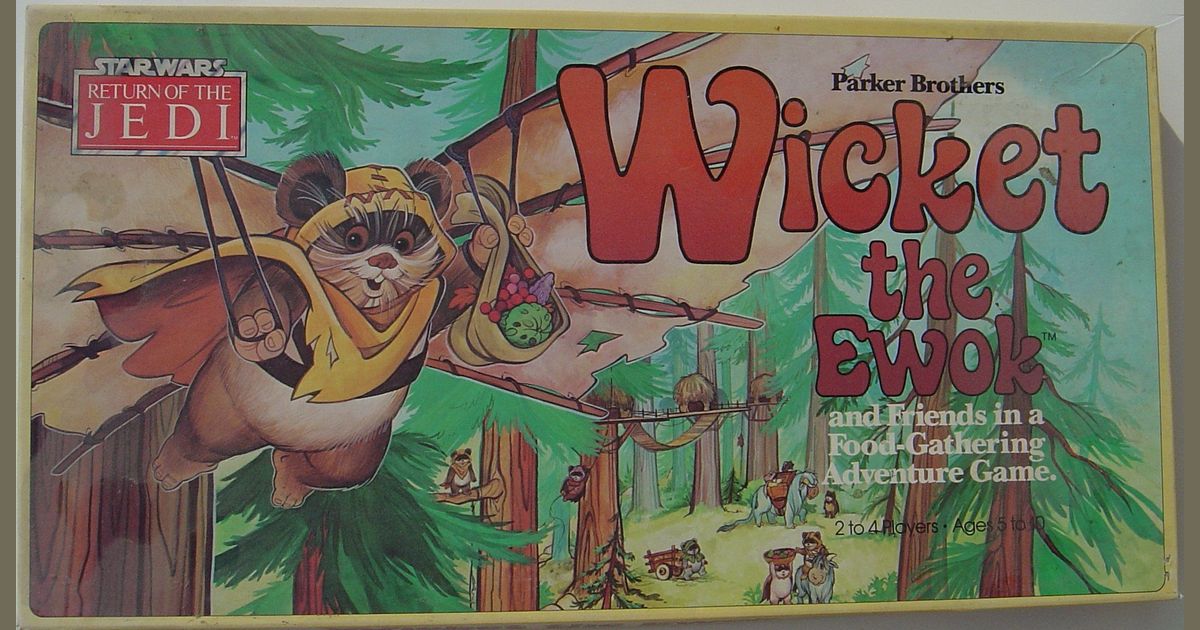 Wicket The Ewok Board Game BoardGameGeek