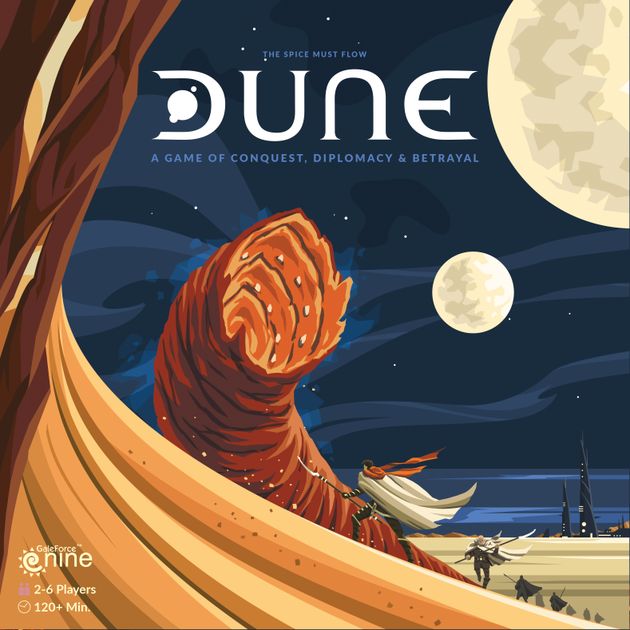 Gale Force Nine Dune: Tradimento - Gioco Di Carte E Deduzione Sociale (4-8 Giocatori, 20-40 Min) - Edizione In Italiano