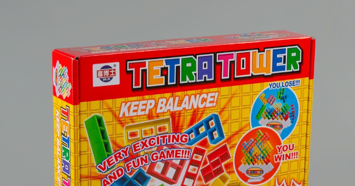 Tetra Tower Balance Stacking Blocks Game Board Games 2 - Temu