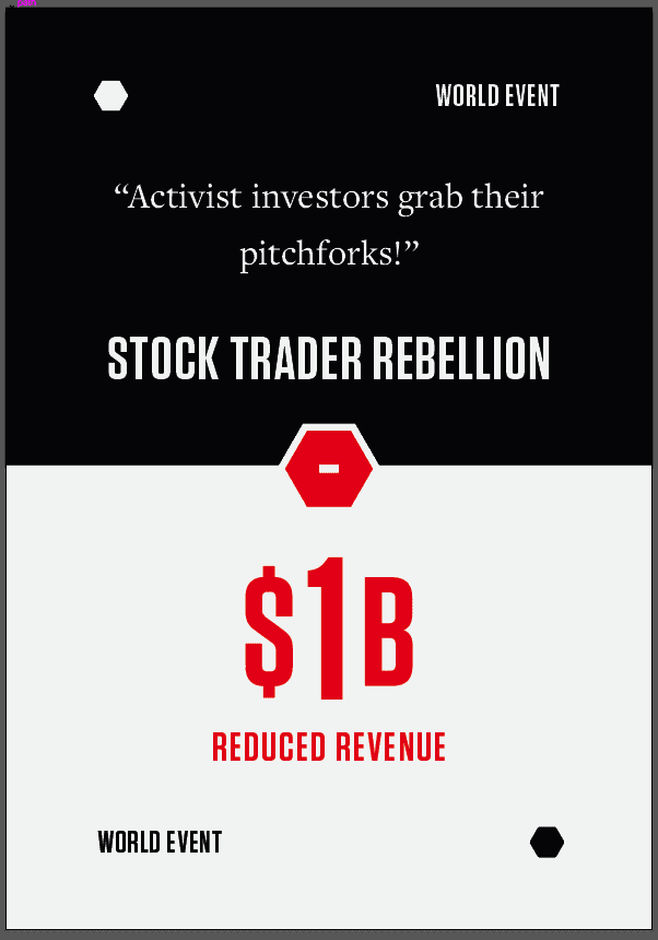 Stock trader rebellion world event
