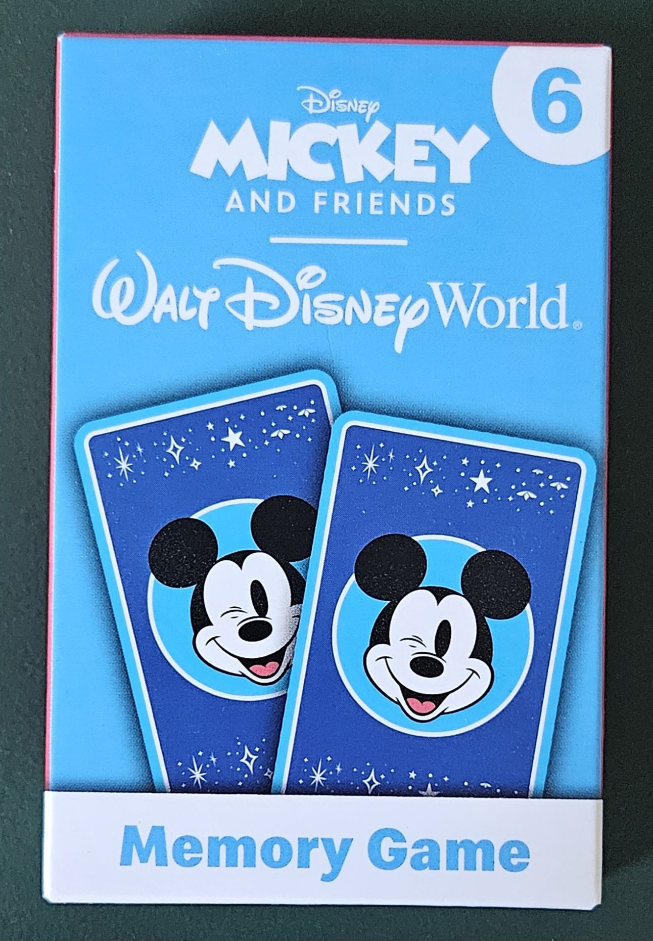 Mickey and Friends Walt Disney World: Memory Game cover
