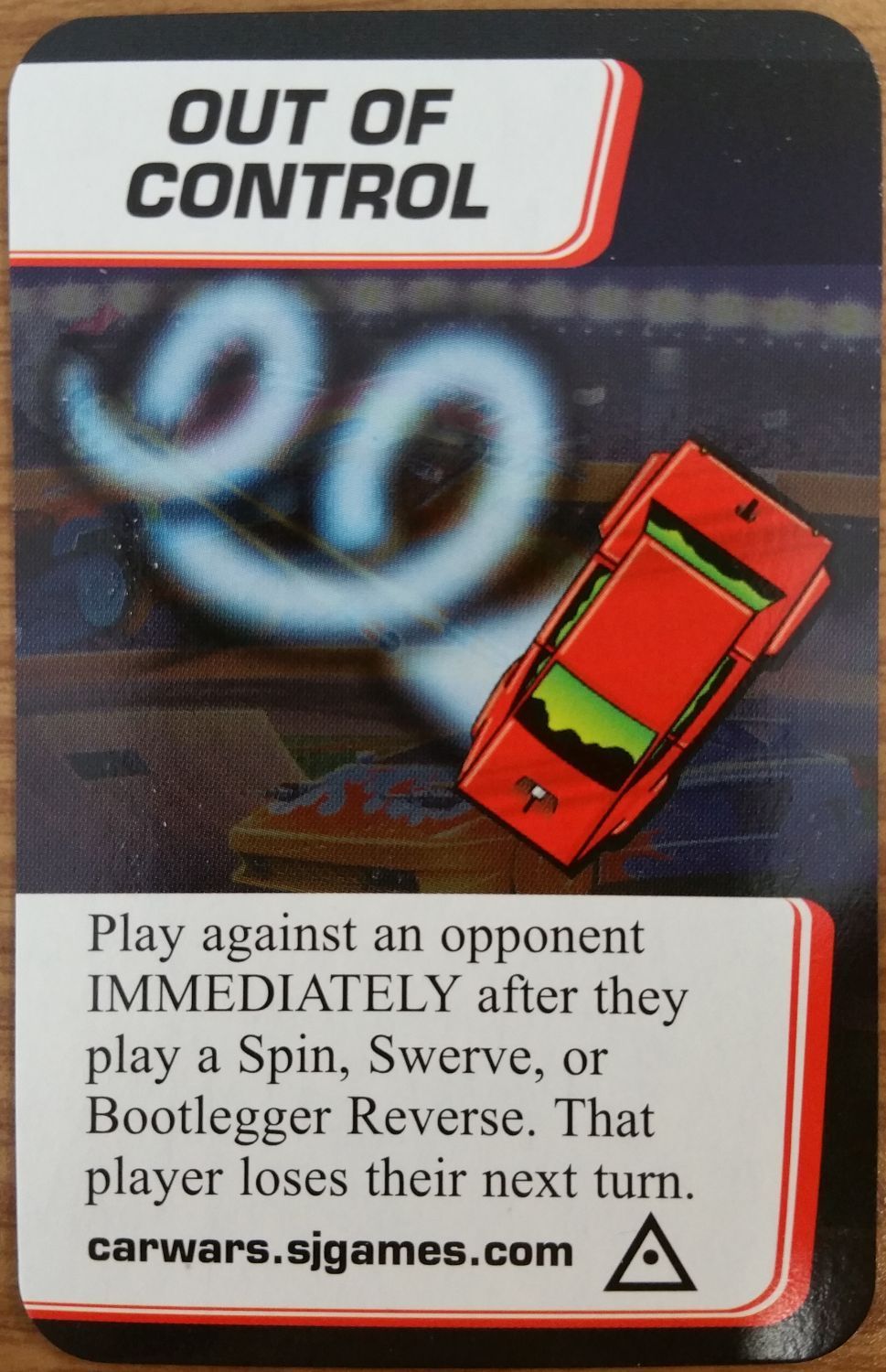 Car Wars: The Card Game – Out of Control Promo Card