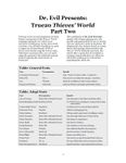 RPG Item: True20 Thieves' World Part II