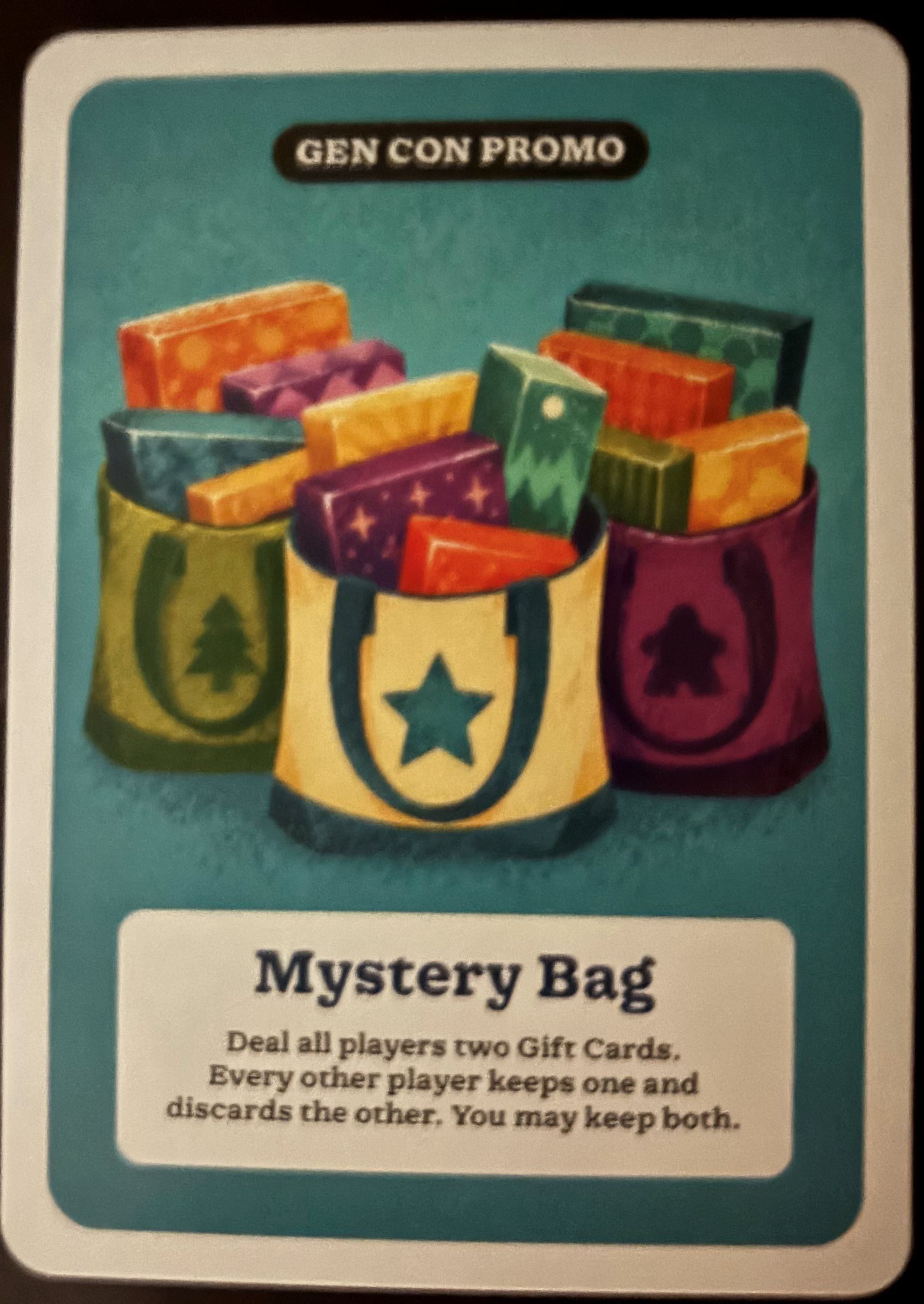 Jingle Bell Roll: Mystery Bag Promo Card