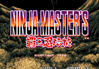 Video Game: Ninja Master's