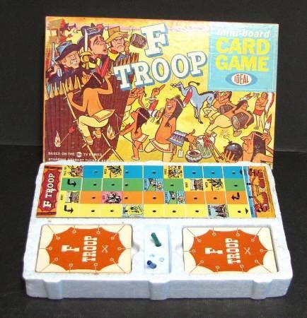 F Troop Mini-Board Card Game box art