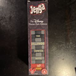 Jenga: Disney Theme Park Edition – Hollywood Tower Hotel