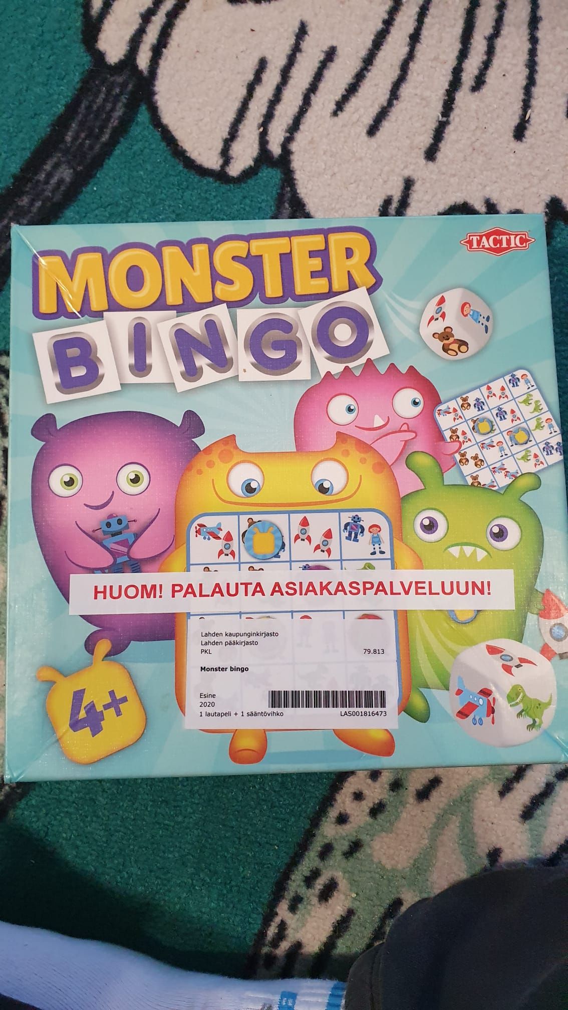 Cover art for Monster Bingo