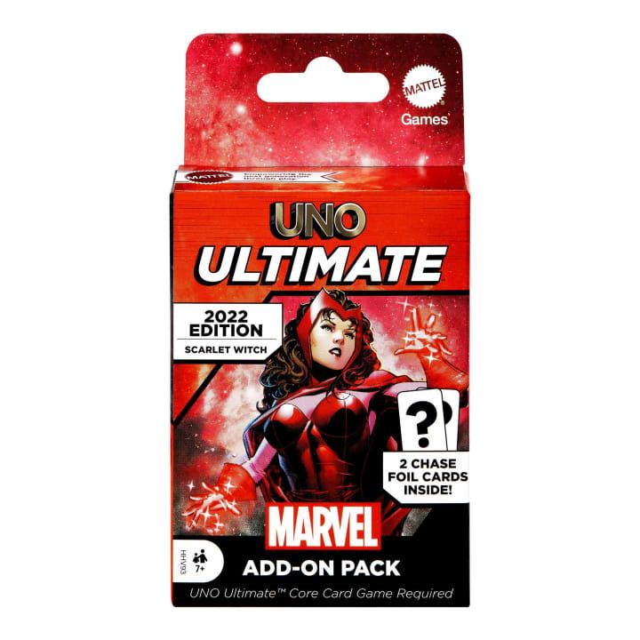 UNO Ultimate Marvel: Add-on Pack – Scarlet Witch box art