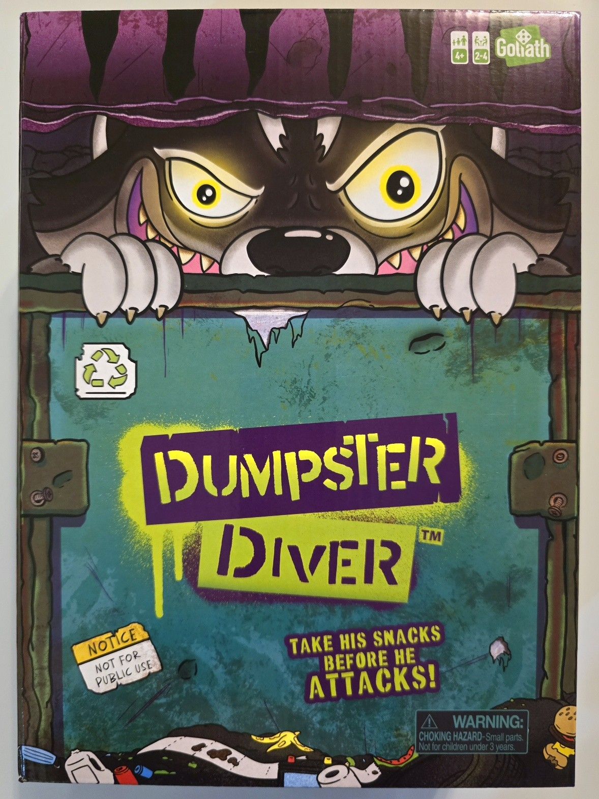 Cover art for Dumpster Diver