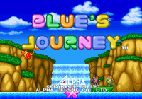 Video Game: Blue's Journey