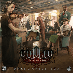 Cthulhu: Death May Die – Unknowable Box Cover Artwork