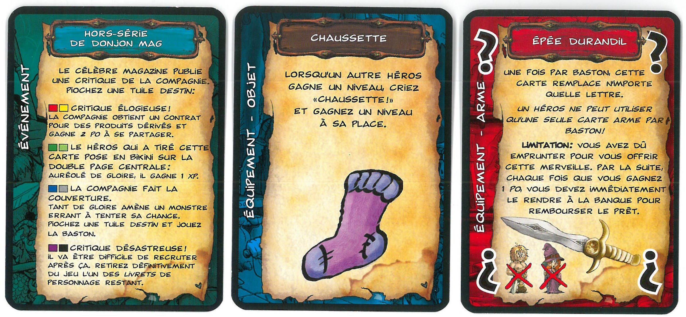 Le Donjon de Naheulbeuk Promo Cards cover art
